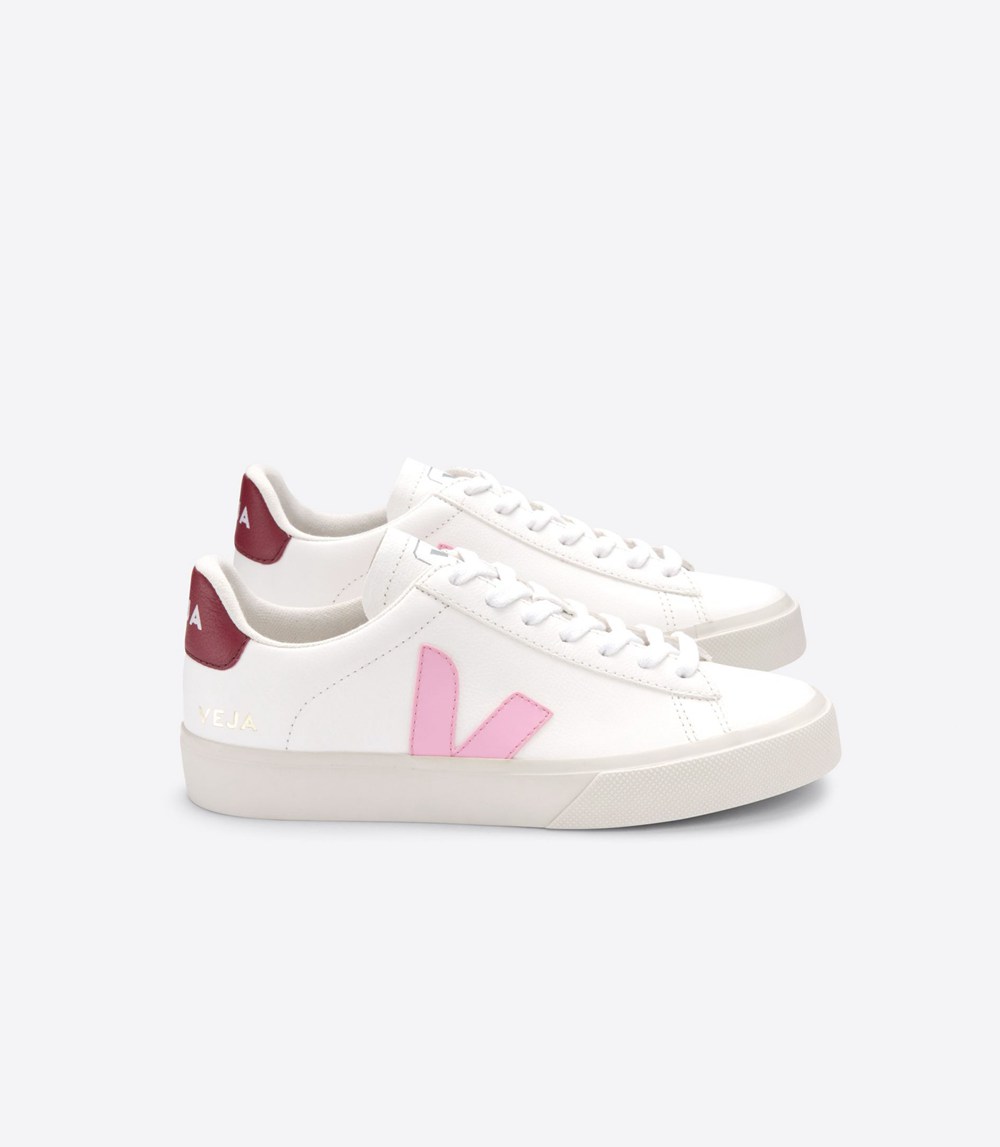 Veja Sneakers Womens - Campo Chromefree - White - 3594NXPOB